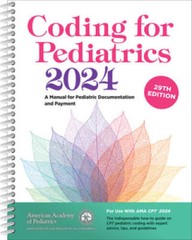 Coding for Pediatrics 2024: A Manual for Pediatric Documentation and – GOOD