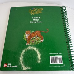 SRA Open Court Reading Level 2 Teacher’s Edition Unit 1 ELA