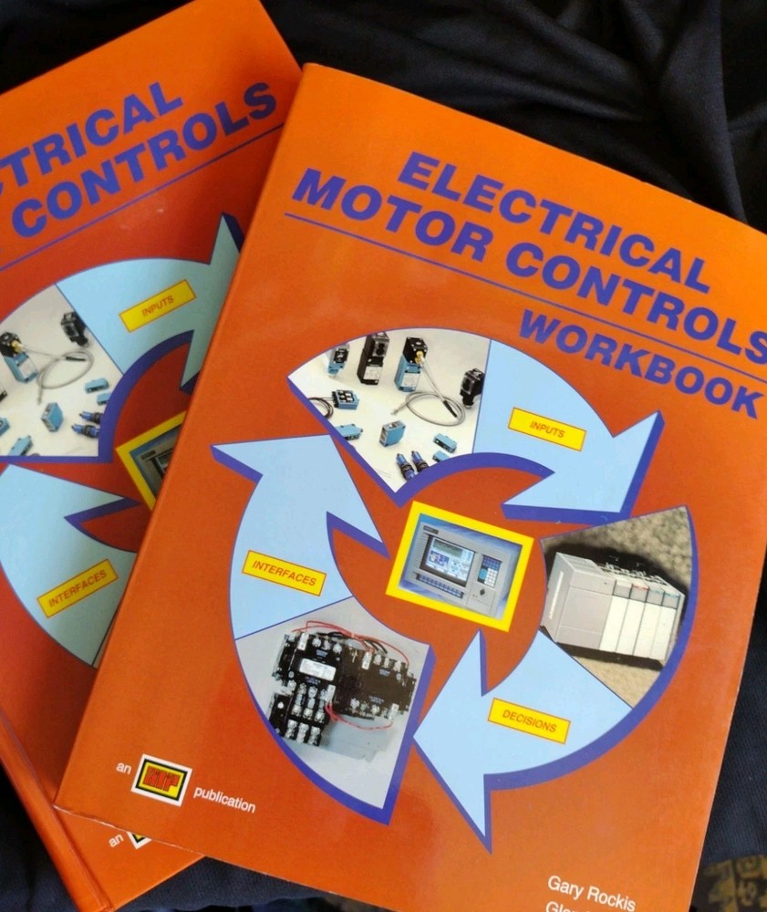Electrical Motor Controls Hardback & Workbook – Paperback, by Rockis Gary; Mazur