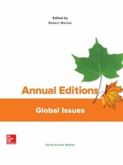 Annual Editions: Global Issues by Weiner, Robert