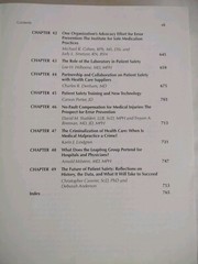 THE PATIENT SAFETY HANDBOOK By Barbara J. Youngberg & Martin J. Hatlie