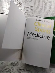 Brukner & Khan’s Clinical Sports Medicine by Peter Brukner/ Access code included