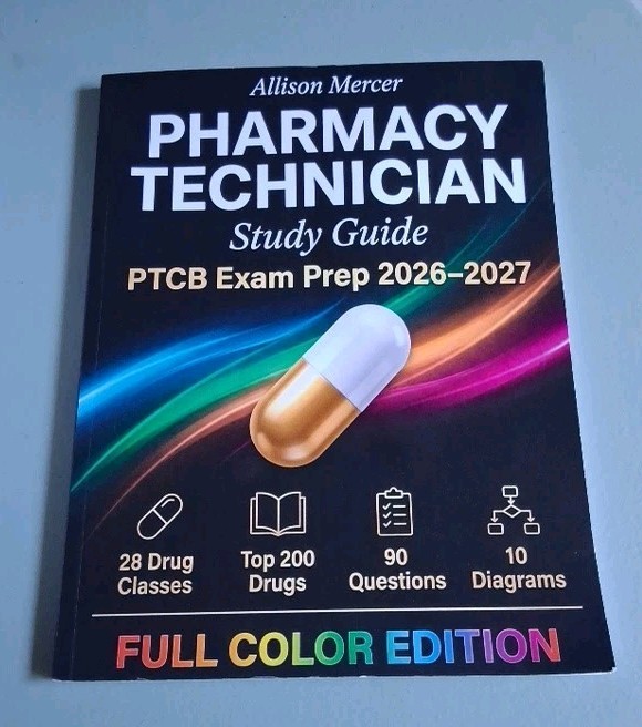 Allison Mercer Pharmacy Technician Study Guide: PTCB Exam Prep 2026–2027