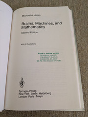 Brains, Machines, and Mathematics, 2nd Edition | Arbib | 1987 HC | Ex-Library