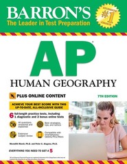Barron’s AP Human Geography with Online Tests (Barron’s Test Prep)