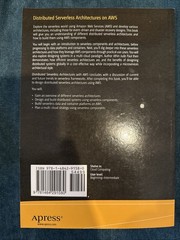 Distributed Serverless Architectures on AWS : Design and Implement Serverless
