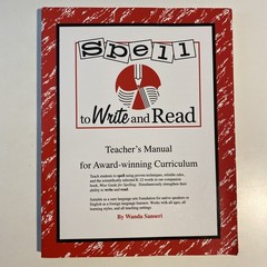 Spell to Write and Read Teacher’s Manual Book
