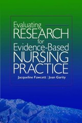 Evaluating Research for Evidence-Based Nursing Practice by F.A. Davis Company
