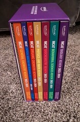 Kaplan MCAT Complete 7-Book Subject Review Box Set 2023-2024 Used