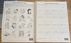 Vintage 2002 Supe Duper Educational Spiral Book Therapy Material 17 Fun Sheets