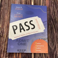 PASS Positive Approach to Student Success Behavior Disorders Book CD Poole