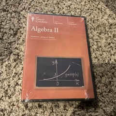 The Great Courses: Algebra II (DVD, 2011) Course No. 1002 – James A. Sellers