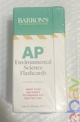 Barron’s Ap Prep Ser.: AP Environmental Science Flashcards, Fourth Edition: NEW