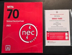 NFPA 70 National Electrical Code Spiral 2023 With Tabs NEC Code Book New