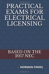 PRACTICAL EXAMS FOR ELECTRICAL LICENSING: – NORMAN FINKEL **BRAND NEW**
