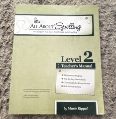 All About Spelling Level 2 Teacher’s Manual Paperback by Marie Rippel (English)