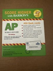 Barron’s Test Prep Ser.: AP World History Flash Cards (2016 Flash Cards) 3rd Ed