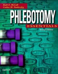 Phlebotomy Essentials (1998) – Paperback By McCall, Ruth E. – GOOD