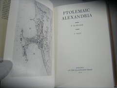 Ptolemaic Alexandria by P. M. Fraser (3 volume set, hardcovers, 1st edition)