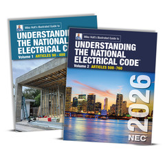 2026 Understanding the NEC, Volume 1 & 2 Textbook Set