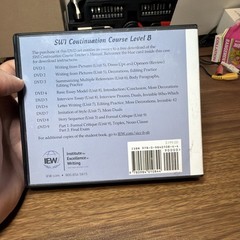 IEW Student Writing Intensive Continuation Course Level B DVDs Andrew Pudewa CC