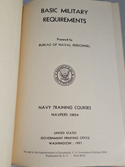 Basic Military Requirements, Navy Training Courses, 1957 Navpers 10054 Paperback