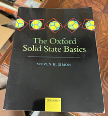 The Oxford Solid State Basics by Simon, Steven H. Softcover