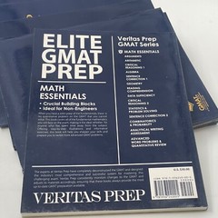Veritas Prep 2nd edition 2009 Complete GMAT Course Set – 15 Books Box set