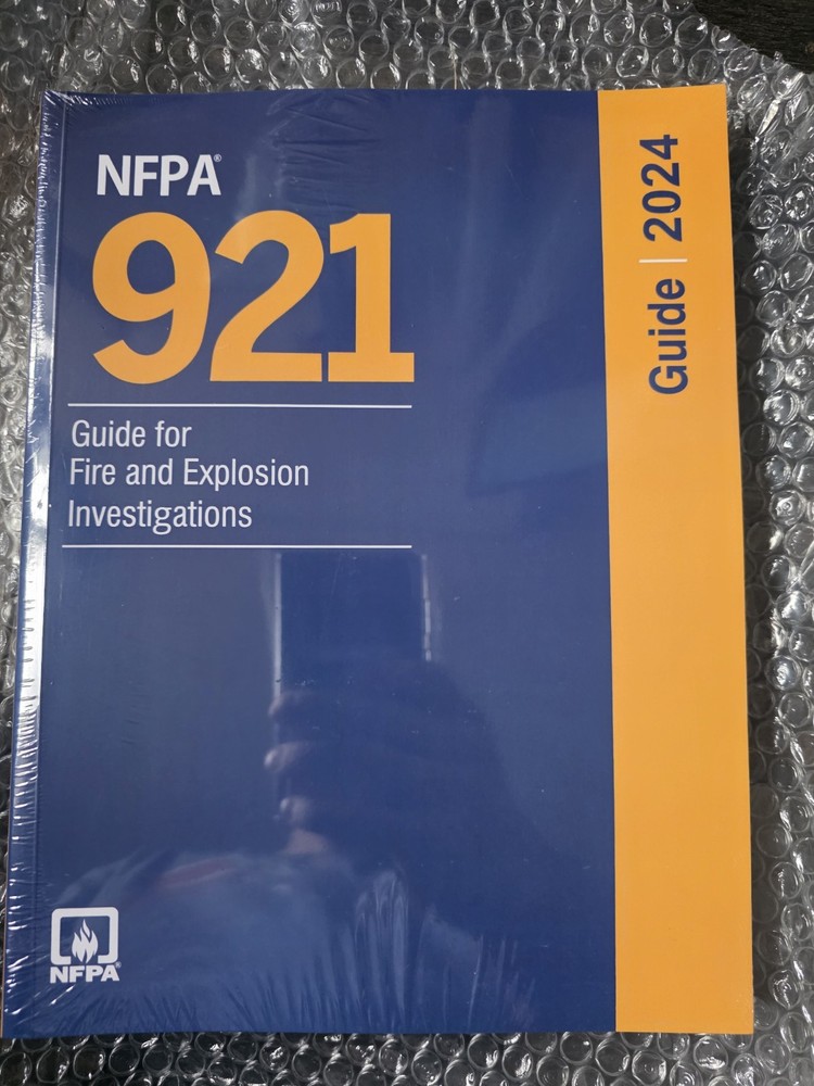 NFPA 921 2024 Edition Guide for Fire and Explosion Investigations (2024) NEW USA