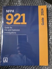 NFPA 921 2024 Edition Guide for Fire and Explosion Investigations (2024) NEW USA