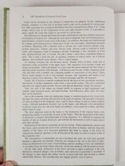 1984 Handbook of Tropical Food Crops by Franklin W. Martin (CRC Press)