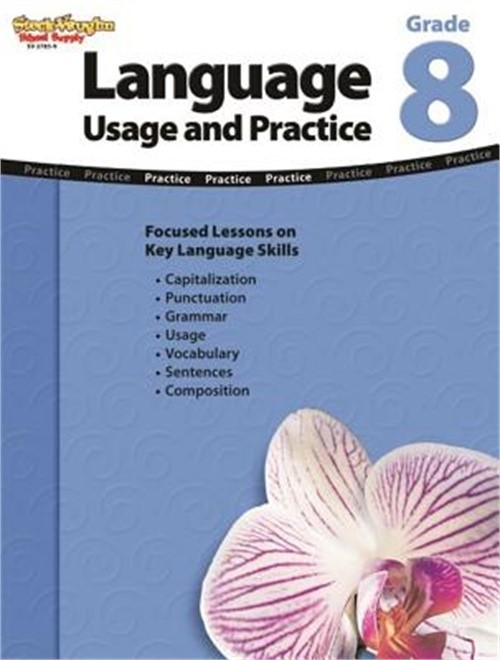 Language: Usage and Practice: Reproducible Grade 8 (Paperback or Softback)
