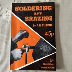 Vintage Soldering & Brazing Book A.R. Turpin MAP Technical Publication