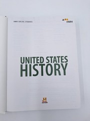 HMH Social Studies United States History Student Edition 2018 – Hardcover – NEW