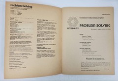 The Sadlier Mathematics Program Problem Solving Teacher’s Annotated Edition 1975