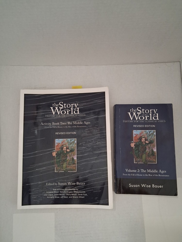 Story of the World Series Vol 2: The Middle Ages Spiral Book and Activity Book