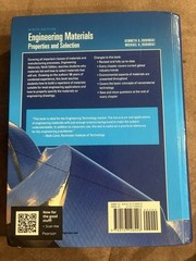 Engineering Materials : Properties and Selection