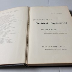 Introduction to Electrical Engineering Science VTG 1960 HC Prentice-Hall 3rd Ed
