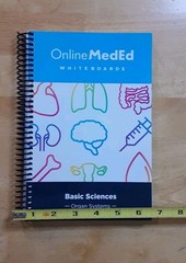 OnlineMedEd Basic Sciences Whiteboards: Organ Systems Spiral Paperback
