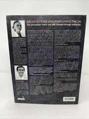 Architecture of Human Living Fascia (2015, Hardcover + DVD, Clean Pages)
