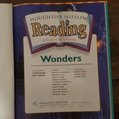 Houghton Mifflin Reading: Wonders A Legacy of Literacy Level 1.5 HC 2005 ISBN