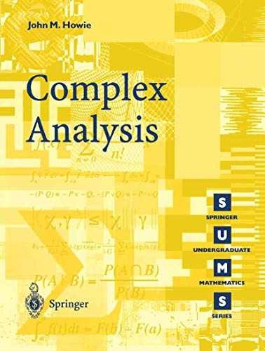 Complex Analysis (Springer – Paperback, by Howie John M. – Very Good