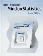 Mind on Statistics by Jessica M Utts: Used