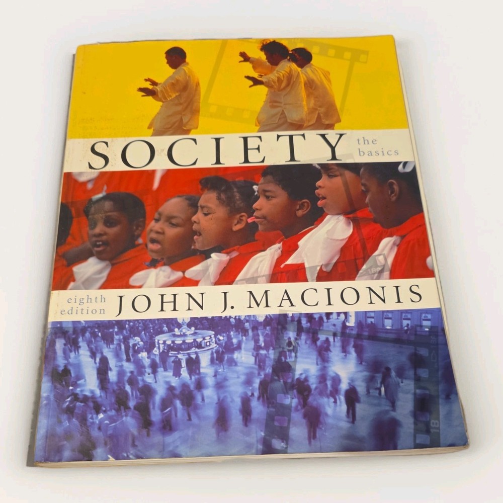 Society: The Basics, Macionis, John J., Good Condition, ISBN 0131922440
