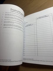 Occupational Therapy Toolkit Cheryl Hall OT Rehab Workbook 2013 630pp UNUSED
