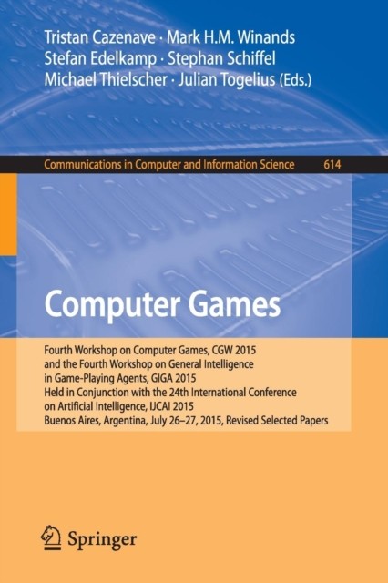 Cazenave – Computer Games Fourth Workshop on Computer Games CGW 201 – X555z