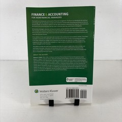 Finance & Accounting for Nonfinancial Managers 5th Ed. by Steven Finkler