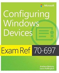 Exam Ref 70-697 Configuring Windows – Paperback, by Bettany Andrew – Very Good c