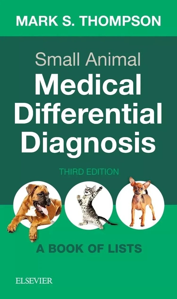 Small Animal Medical Differential Diagnosis Book Of Lists USA STOCK