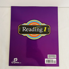 BJU Press Reading 1F Student Text Treasures To Keep Fourth Edition 1st Grade PB